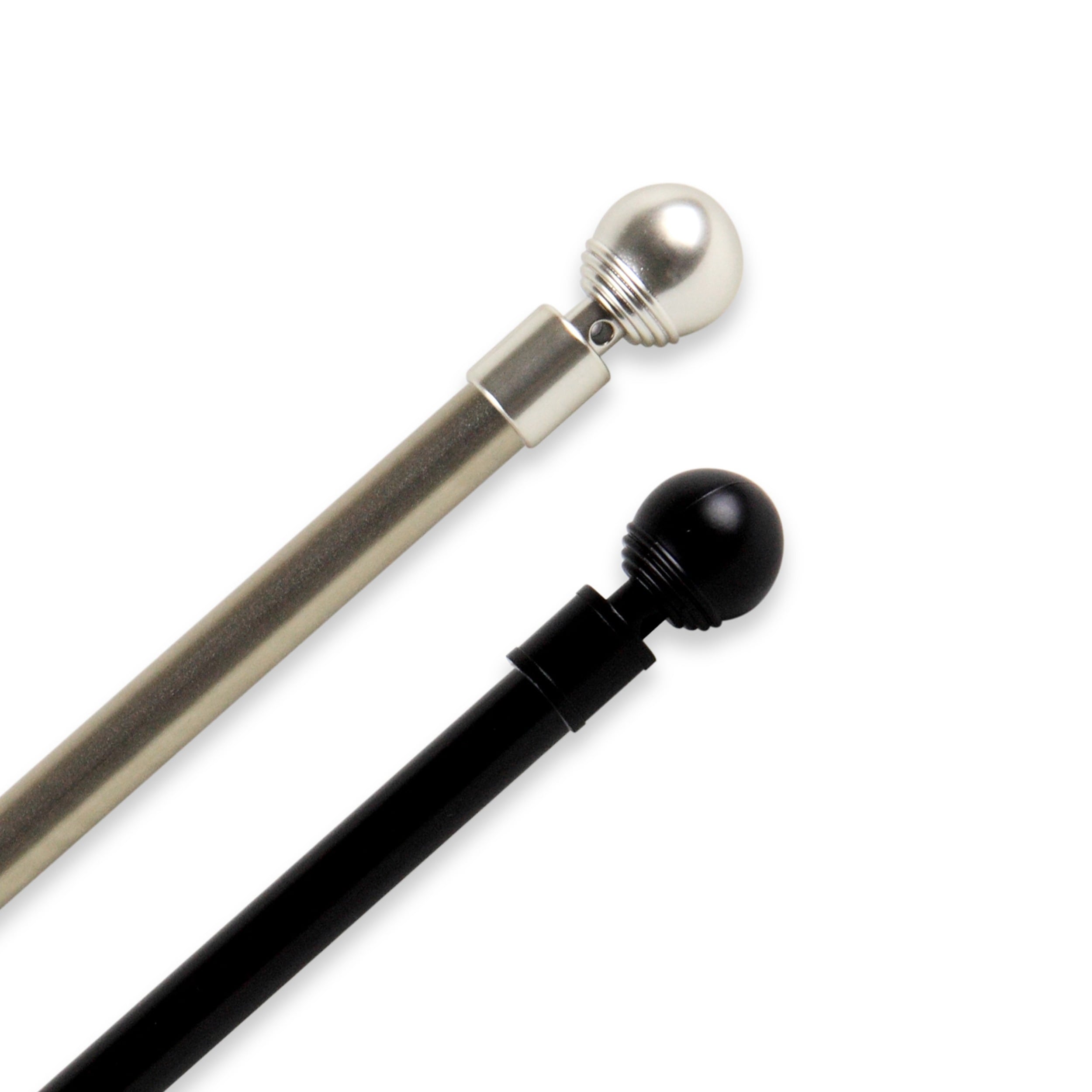 Instyledesign Jewel 7 16 Inch Adjustable Curtain Rod
