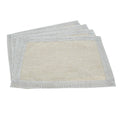 Jeweled Border Design Placemat Set Of 4 Pcs