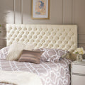 Jezebel Adjustable Full Queen Button Tufted Headboard By Christopher Knight Home