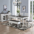 Jillian Farmhouse Two Tone Dining Set By Greyson Living