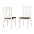 Jillian Farmhouse Two Tone Side Chair By Greyson Living Set Of 2 Side Chair