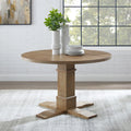Joanna Round Dining Table 47.25 W X 47.25 D X 30.25 H