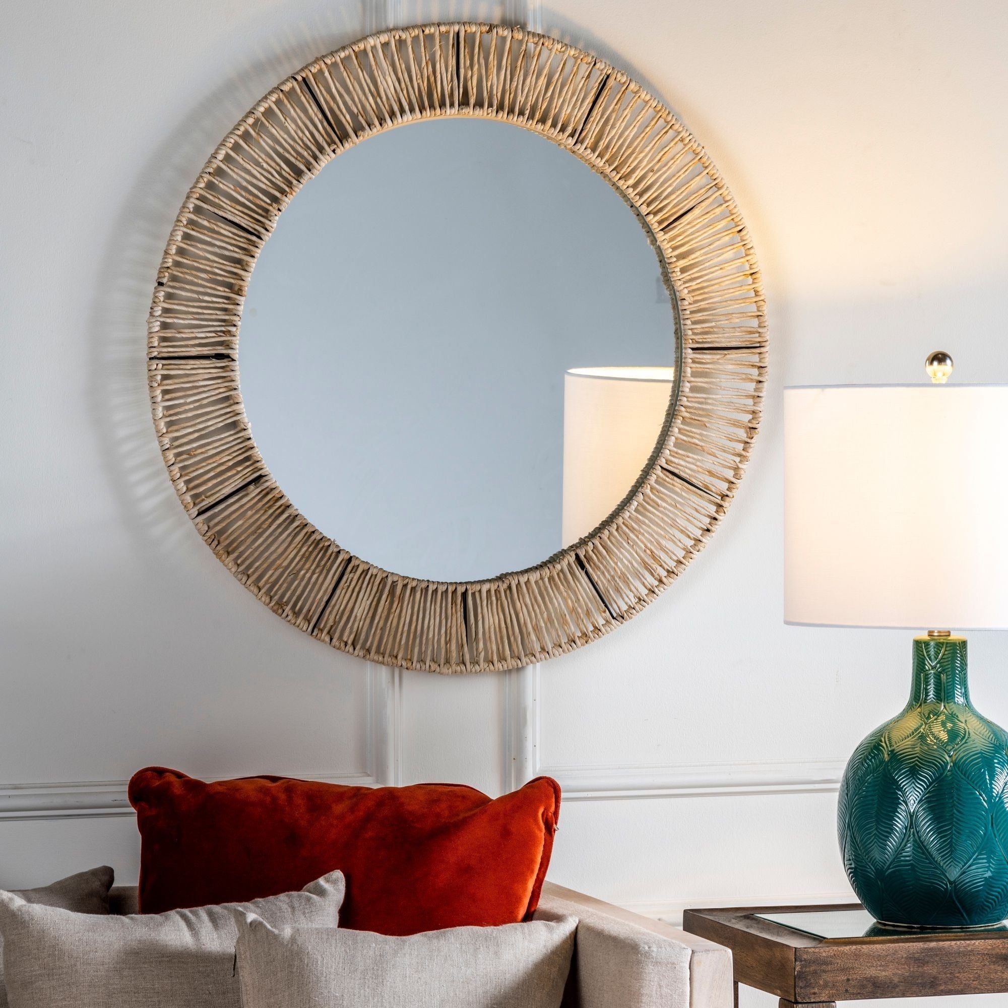 Jocelyn Jute Mirror