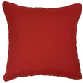 Jockey Red 22 Inch Knife Edged Indoor Outdoor Pillows With Sunbrella Fabric Set Of 2
