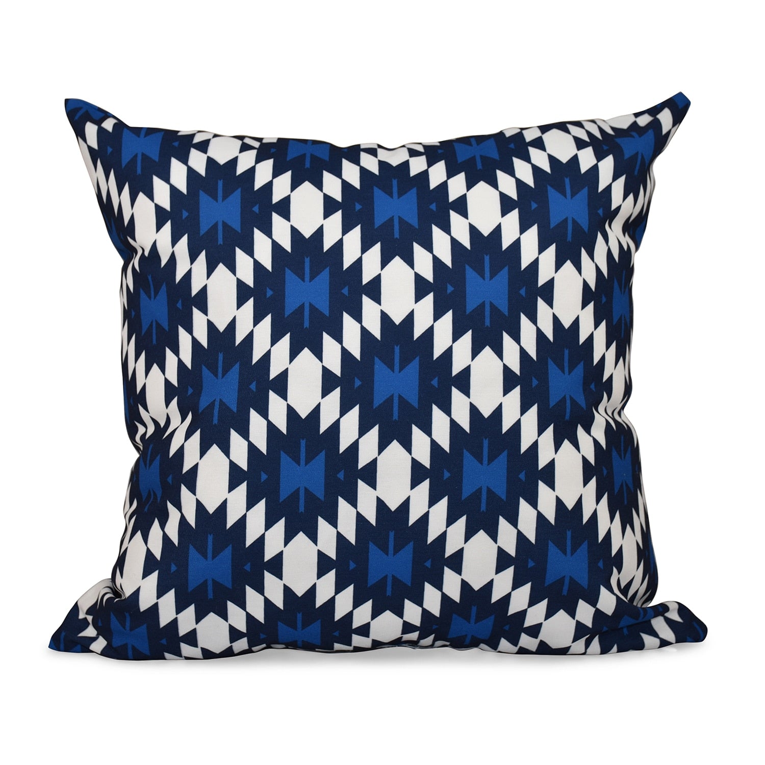 Jodhpur Kilim Geometric Print 18 Inch Throw Pillow