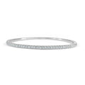 Sabrina 14K Gold 1Ct Tdw Diamond Bangle Bracelet