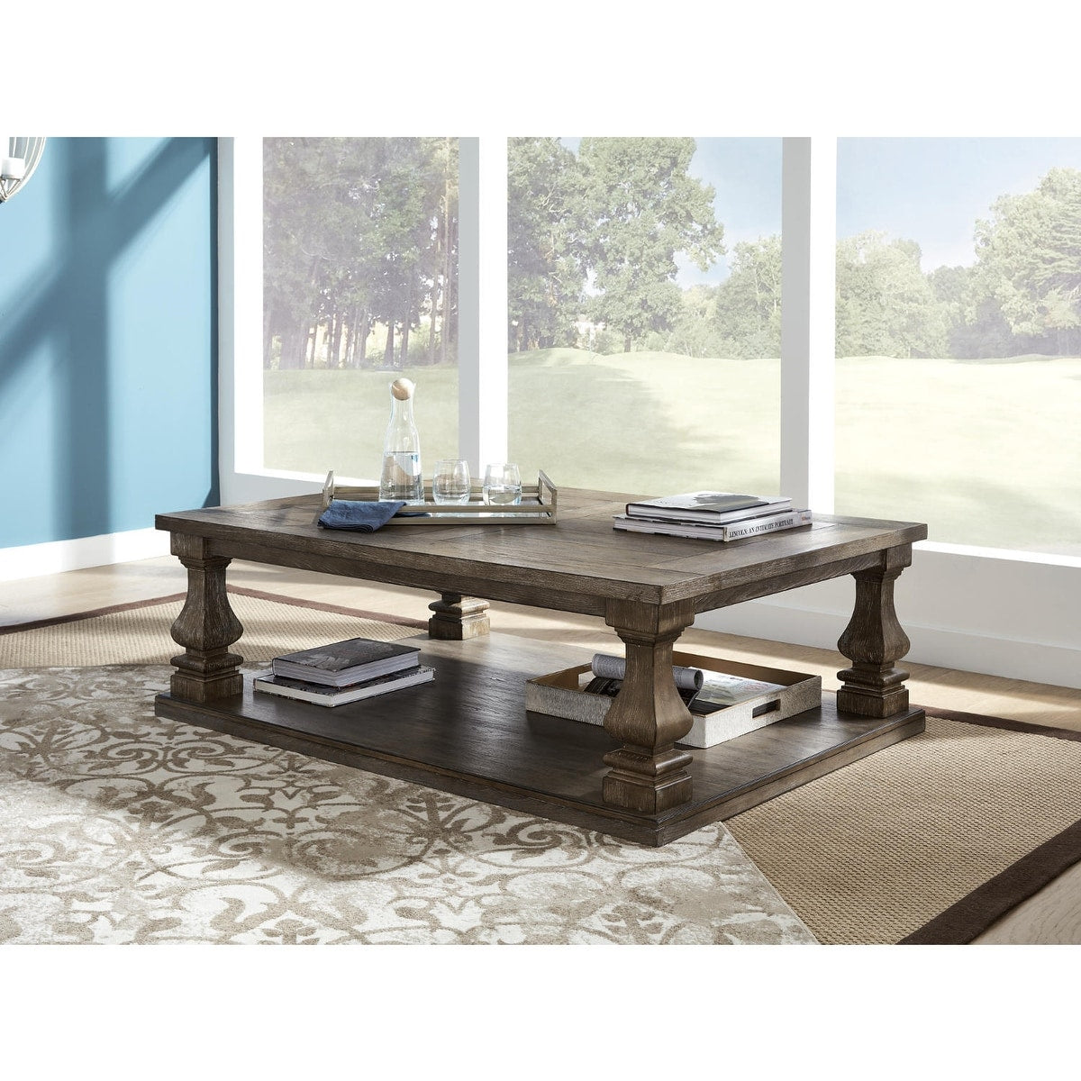 Johnelle Grey Coffee Table