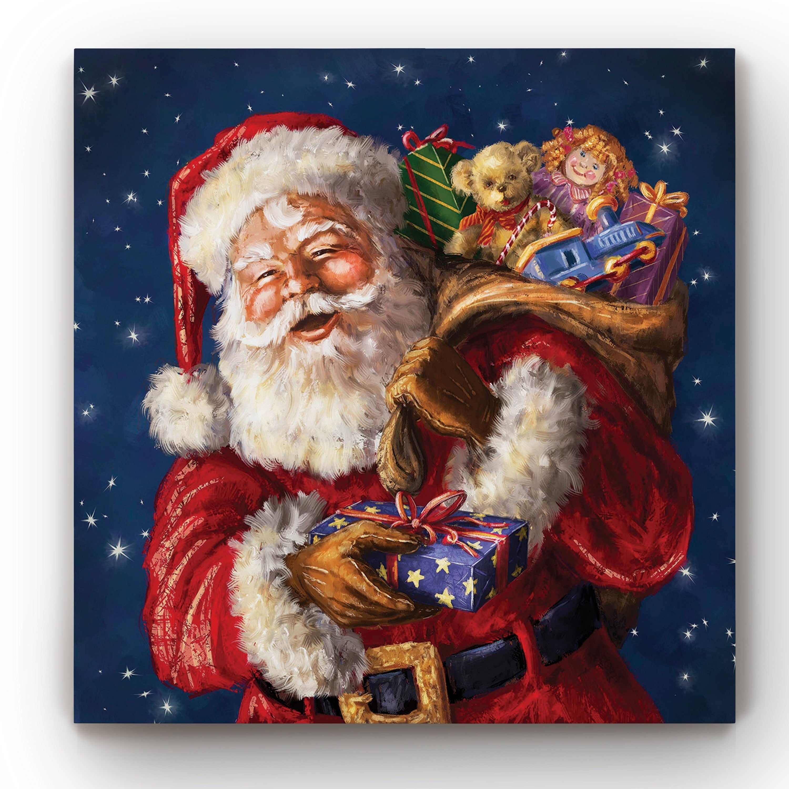 Jolly Old St. Nick Gallery Wrapped Canvas