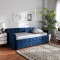 Jona Modern And Contemporary Transitional Daybed With Trundle