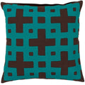 Jones 20 Inch Decorative Geometric Feather Down Or Polyester Filled Pillow
