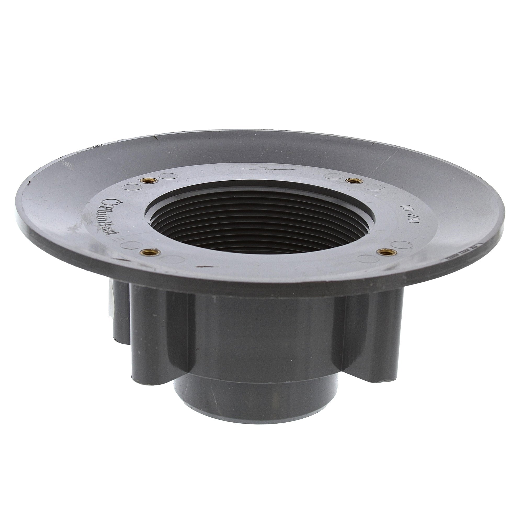 Jones Stephens D49857 4 Pvc Slab Drain Base With Clamping Ring And