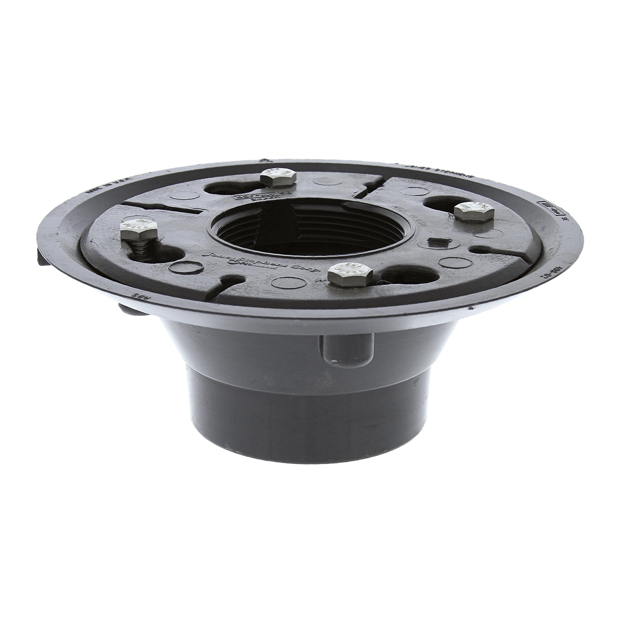 Jones Stephens D50901 2 X 3 Abs Shower Drain Body With Clamp Ring