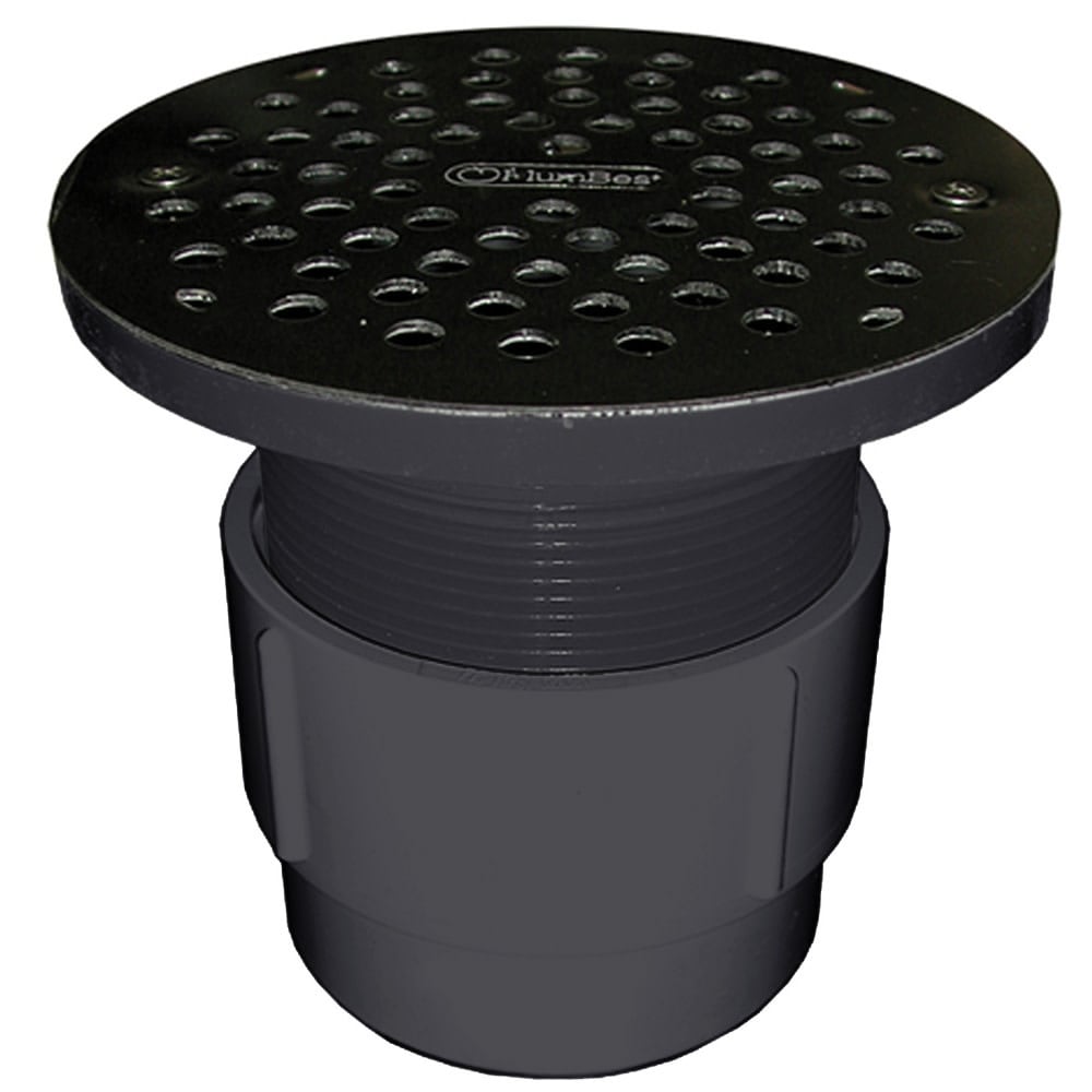 Jones Stephens D53022 3 X 4 Pvc Round Shower Drain