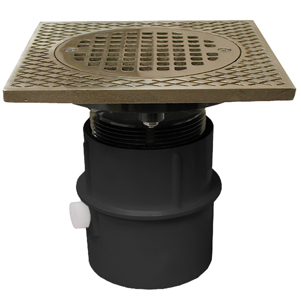 Jones Stephens D53260 6 1 2 Pvc Square Floor Drain