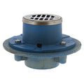 Jones Stephens D64012 2 Ips Code Blue Ez Test Shower Drain With 7 Stainless Steel