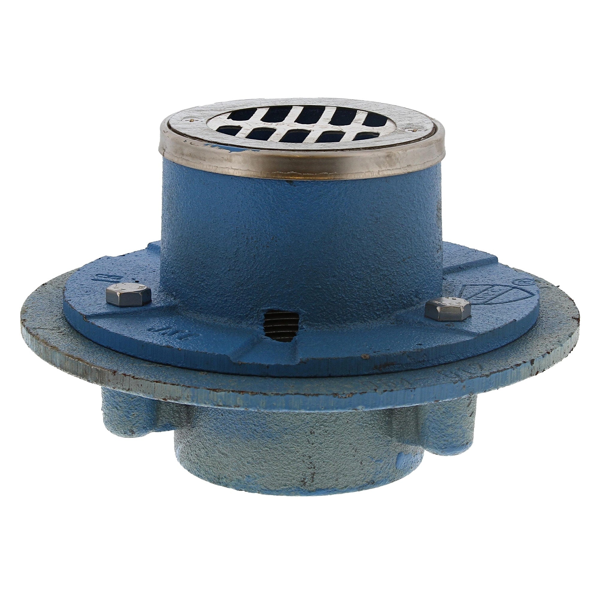 Jones Stephens D64012 2 Ips Code Blue Ez Test Shower Drain With 7 Stainless Steel