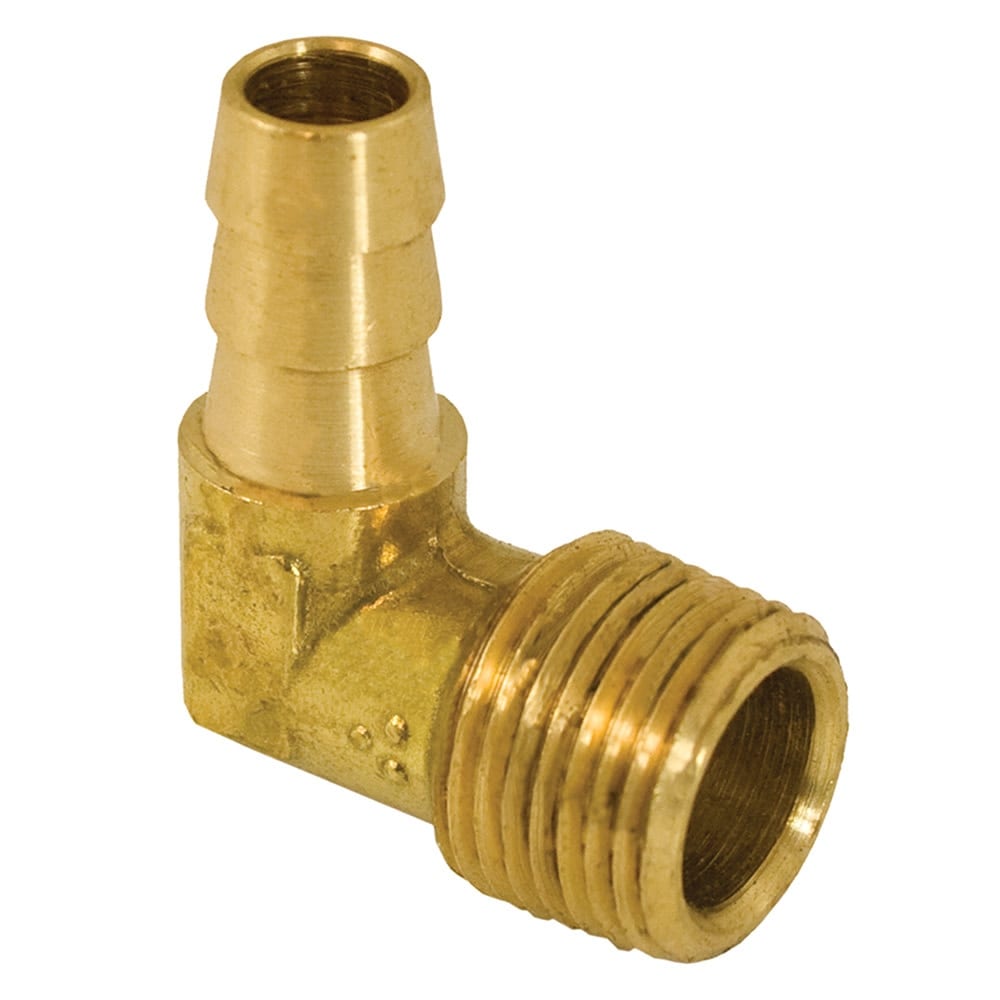 Jones Stephens G27062 Cvr 3 8X1 8 Mip Brs Hose Barb Ell