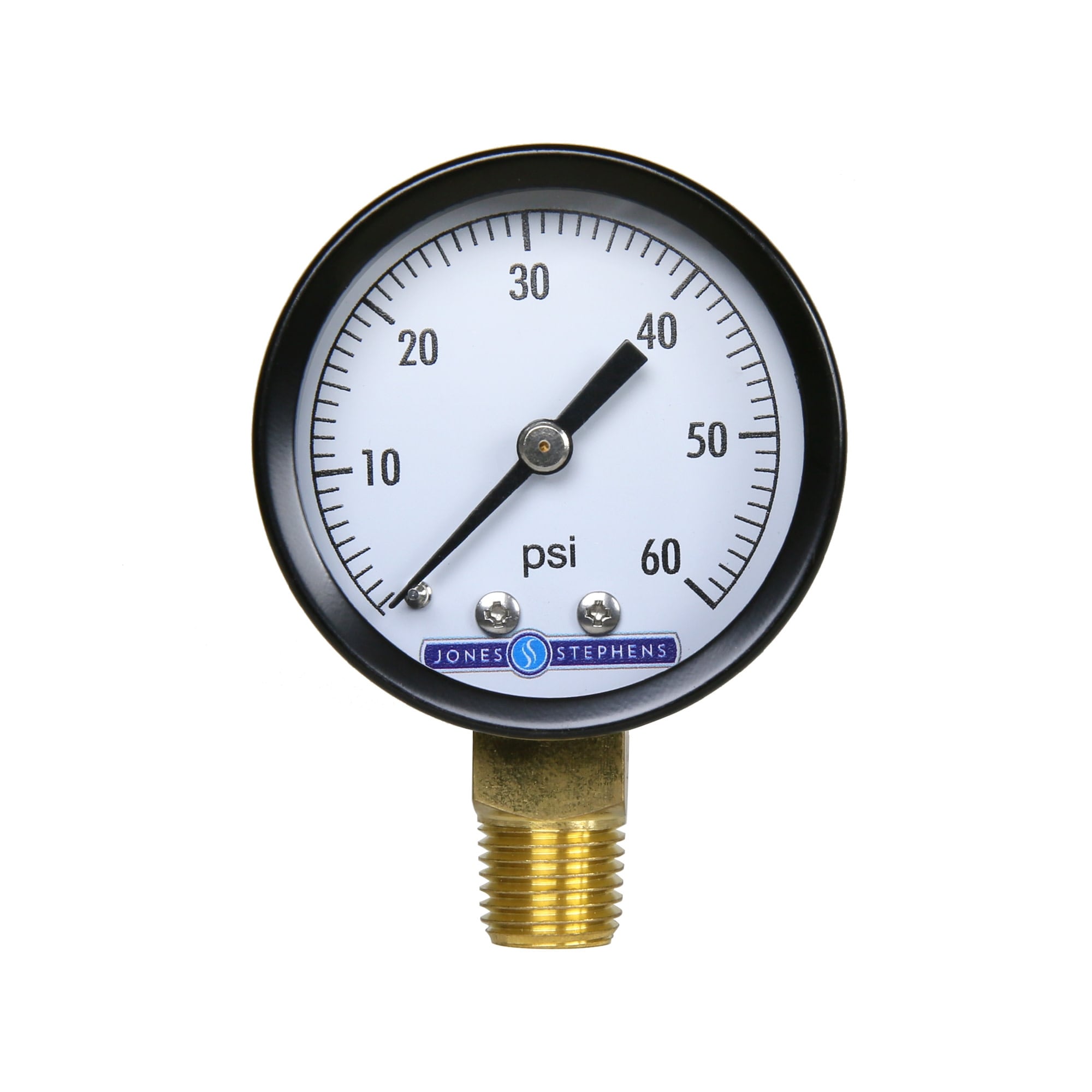 Jones Stephens G60060 2 60 Psi Pressure Gauge
