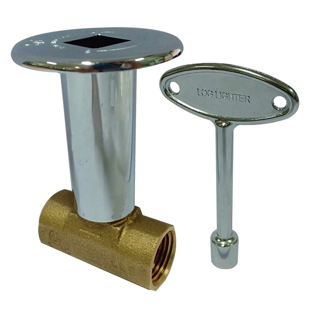 Jones Stephens L75006 Cp Straight Log Lighter Valve
