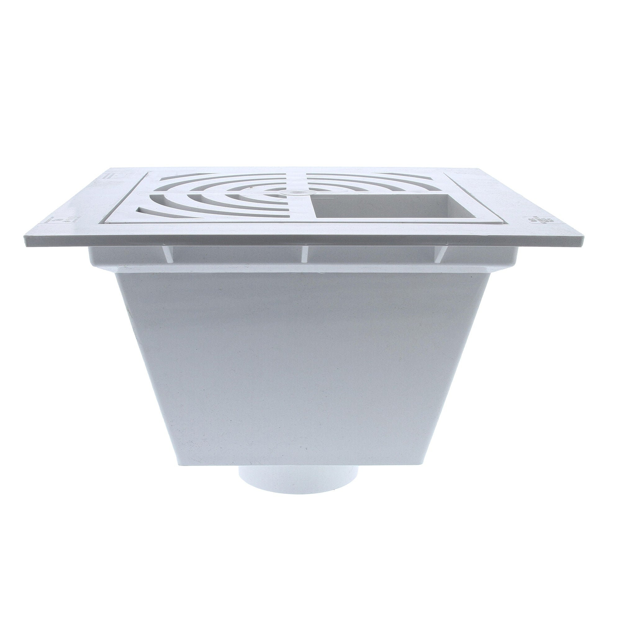 Jones Stephens S49053 3 Pvc Hub Fit Floor Sink With 3 4 Top Grate And