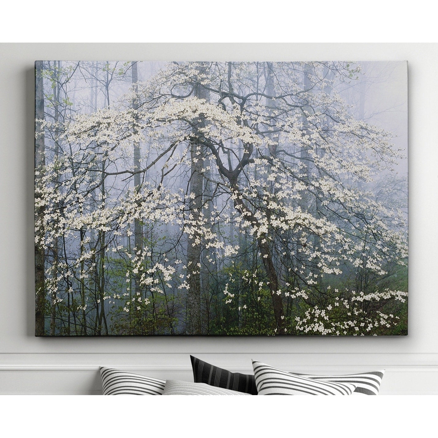 Jones _ Dogwood Canopy Premium Gallery Wrapped Canvas