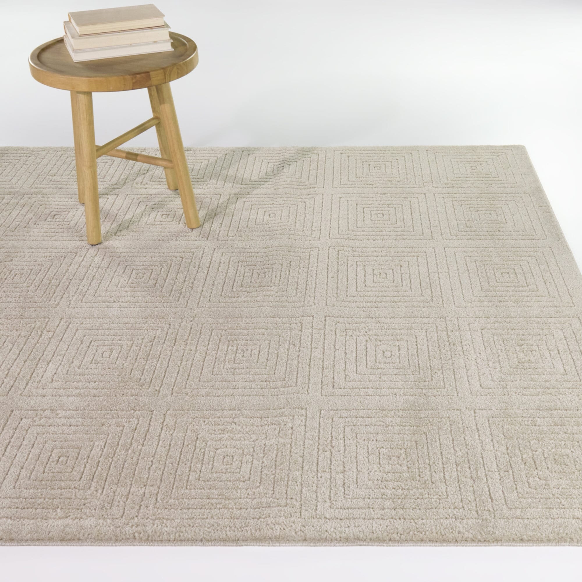 Jonzen Contemporary Geometric Area Rug
