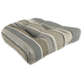 Jordan Manufacturing 1 Pack 18 X 18 X 4 Outdoor Wicker Chair Cushions Milano Char