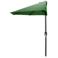 Jordan Manufacturing 9 Foot Half Umbrella