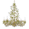 Crystorama Josie Collection 6 Light Champagne Chandelier