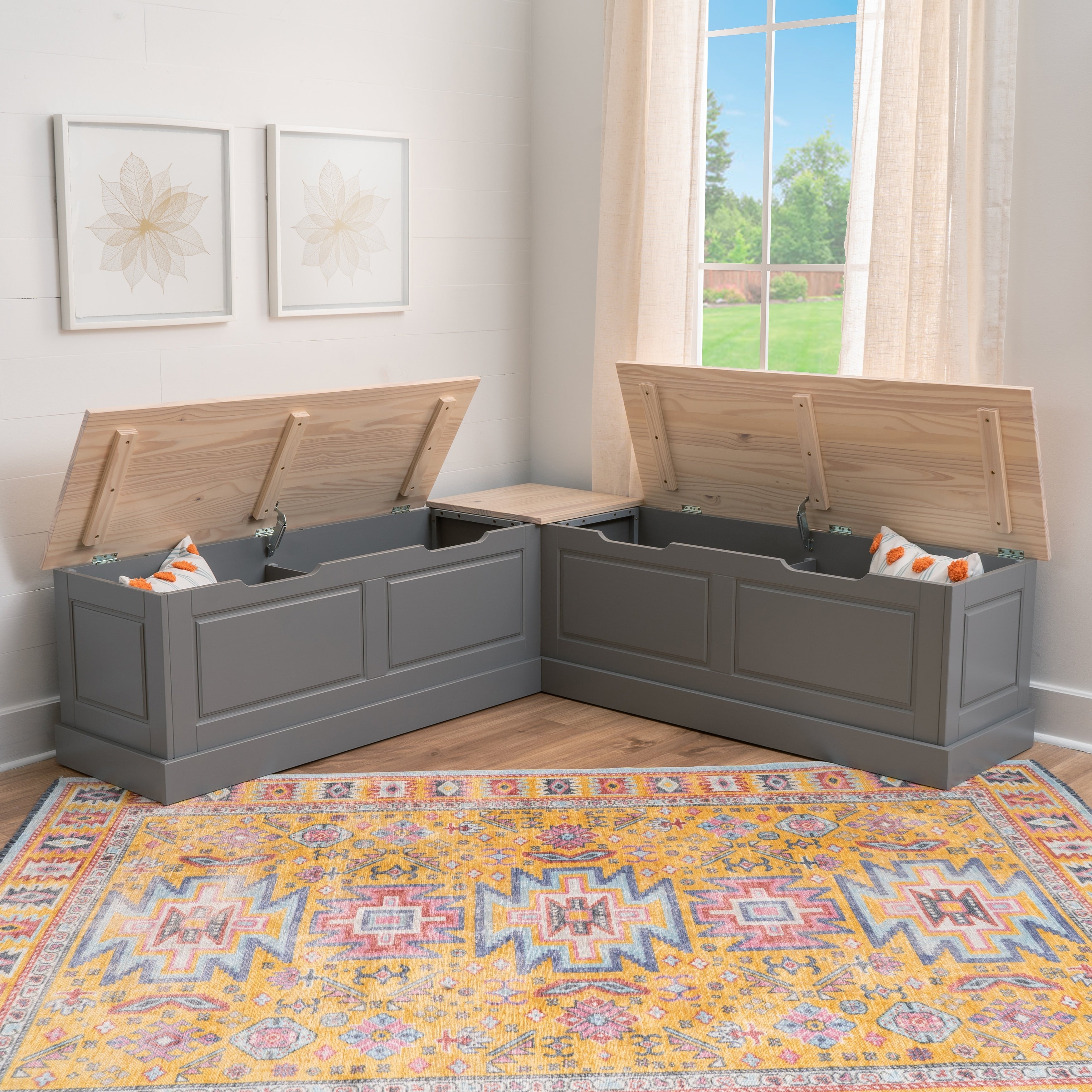 Josie Backless Breakfast Nook Bench
