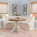 Josie White Corner Nook Set