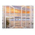 Joval Elongated Window On Canvas Canvas Wall Art