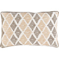 Jovan Embroidered Cotton Lumbar Throw Pillow
