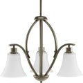 Progress Lighting P4489 20W Joy 3 Light Chandelier