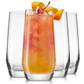 Joyjolt Gwen 18 Oz Highball Glasses Set Of 4 Drinking Glasses