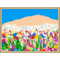 Joyful Landscape By Cesare Bellassai Art Framed Mounted Canvas Wall Art Print