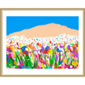 Joyful Landscape By Cesare Bellassai Art Wood Framed Wall Art Print
