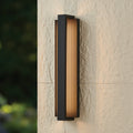 Jubilee 24 Inch Matte Black 5Cct Led Exterior Wall Sconce