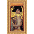 Judith I By Gustav Klimt Wood Framed Wall Art Print Versailles Gold