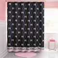 Juicy Couture 13 Piece Shower Curtain And Hooks Set