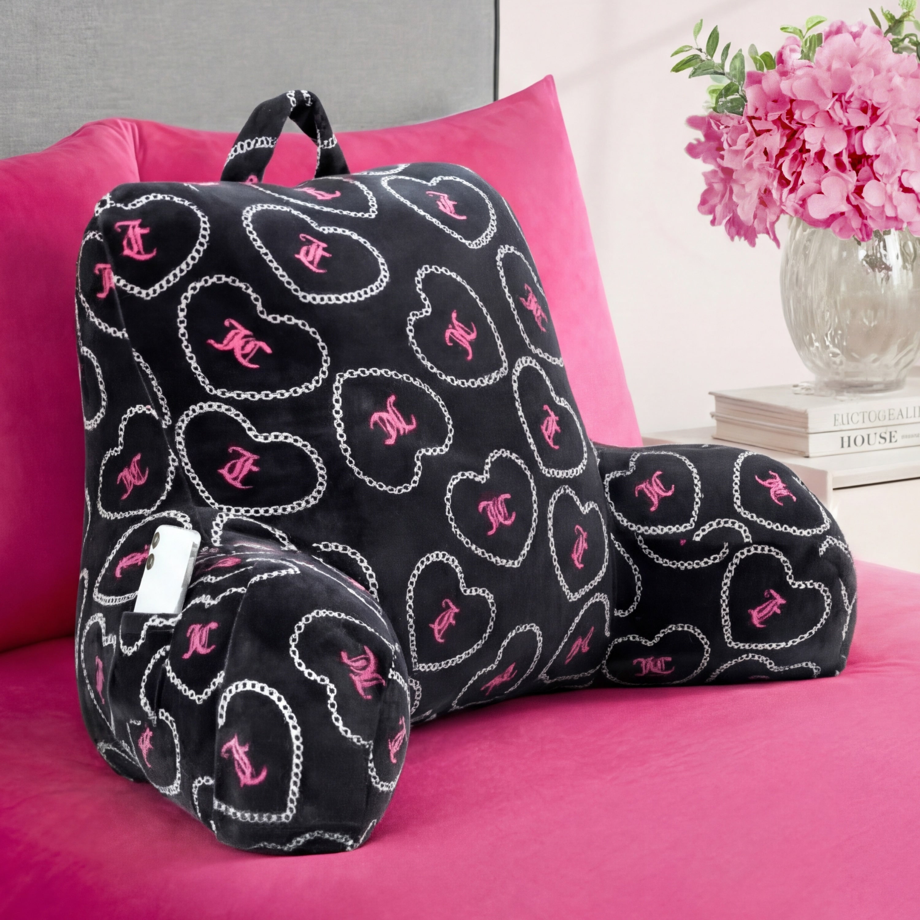 Juicy Couture 30 X 21 X 17 Backrest Pillows