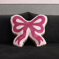 Juicy Couture Reversible Bow Pillow Decorative 1 Piece