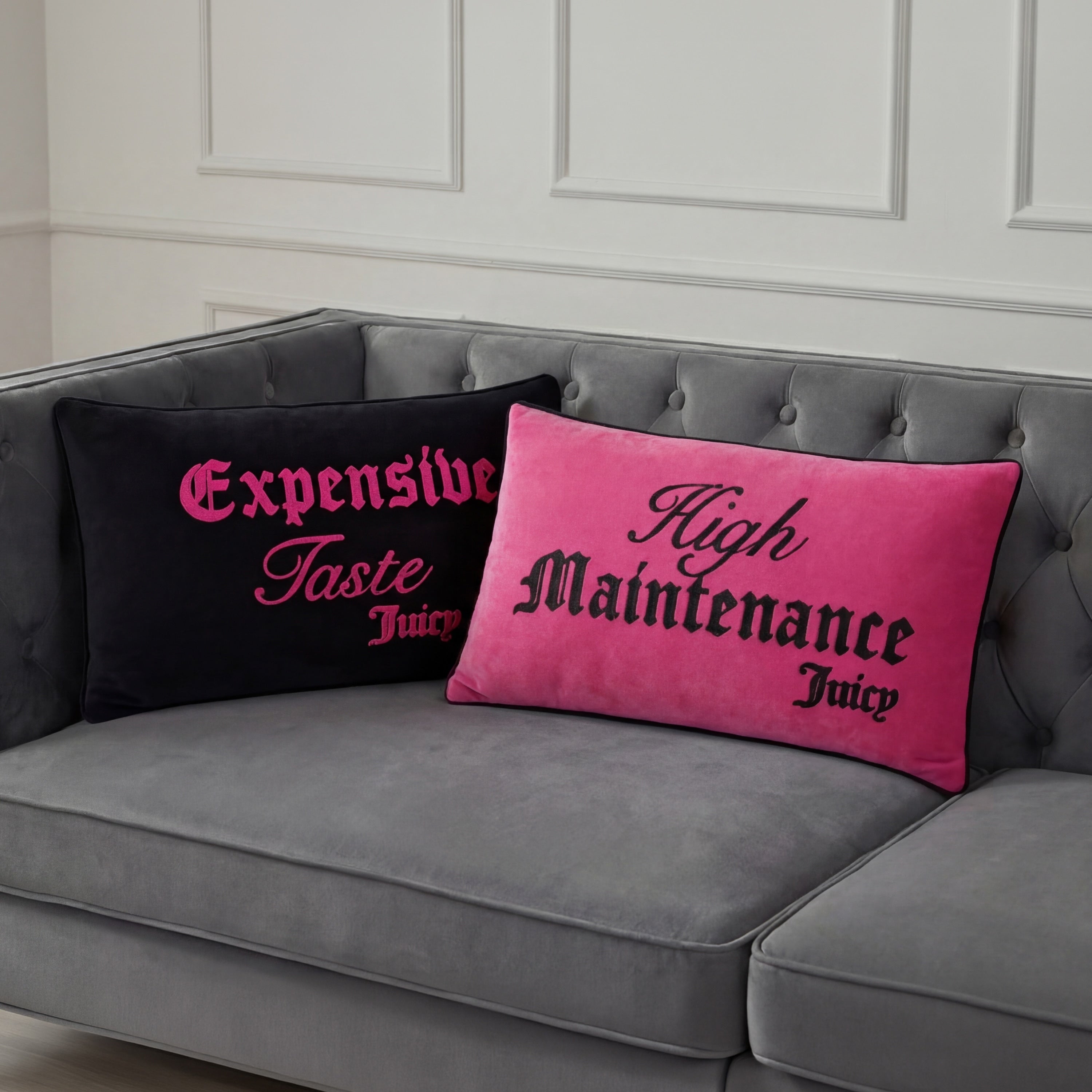 Juicy Couture Reversible Pillow Decorative 1 Piece