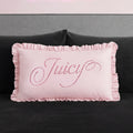 Juicy Couture Ruffle Pillow Decorative 1 Piece
