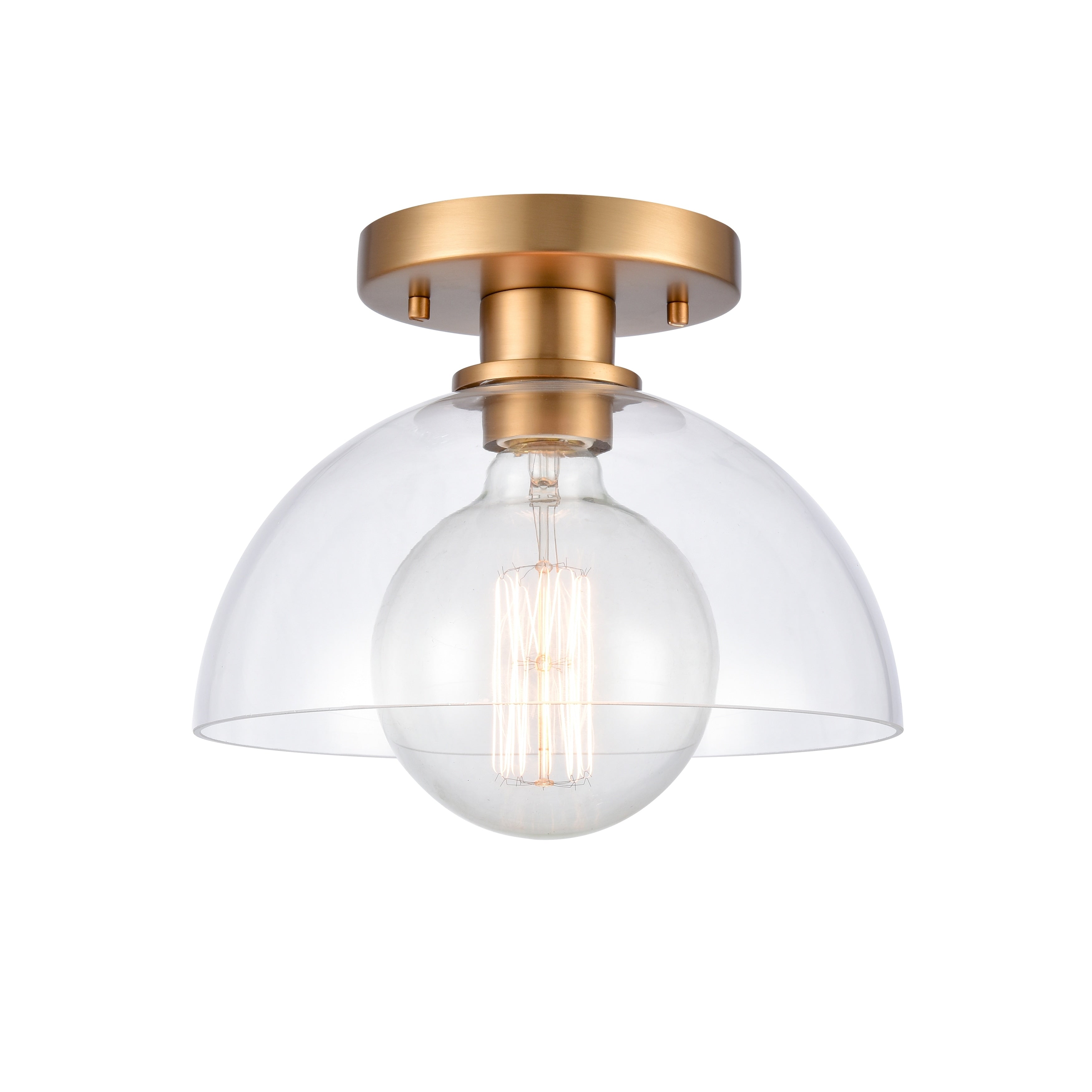 Julian 10 Wide 1 Light Semi Flush Mount 10 Inch W