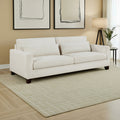 Julian 88.5 Textured Fabric Living Room Sofa