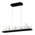 Strick Bolton Kraja Black Led Chandelier