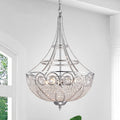 Julio 4 Light Crystal Chandelier