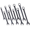 Jumbo Combination Wrench Set Extra Large 10 Pc Sae Black Oxide Jumbo Combo Wrench Set 1 5 16 2 With Pouch