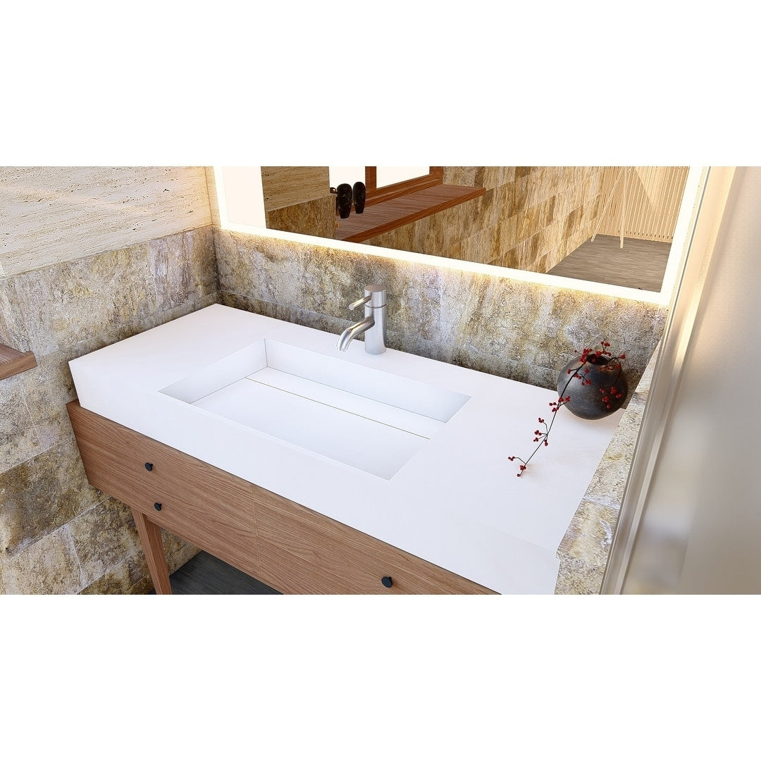 Juniper 48 Solid Surface Bathroom Vanity Top